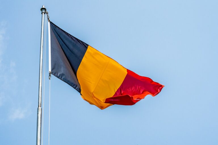 red yellow and blue flag